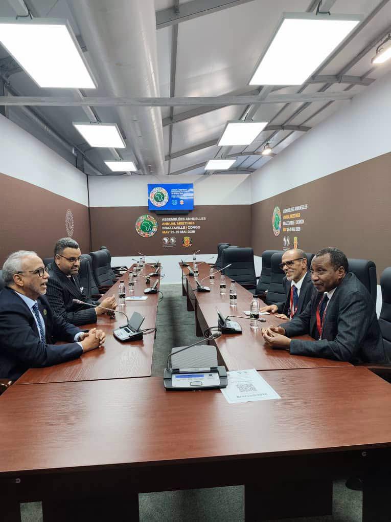 وزير الاقتصاد يلتقي المدير العام للمنظمة العربية للتنمية الزراعية