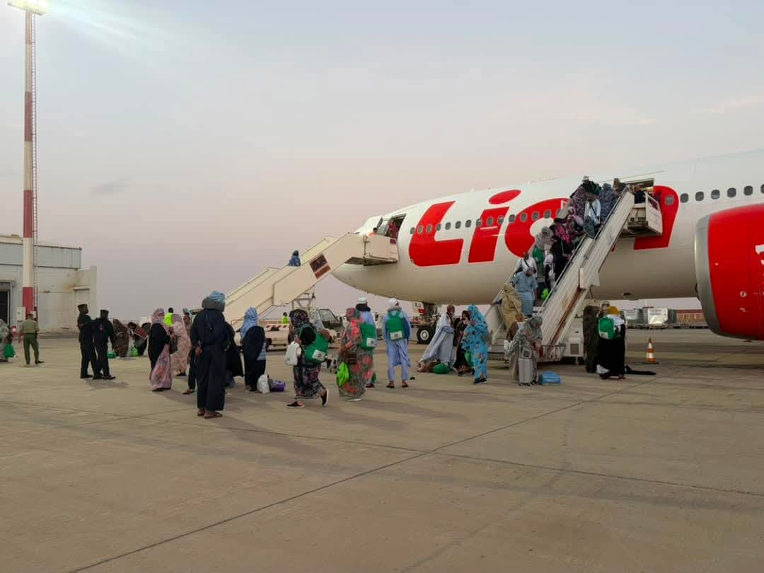الفوج الثالث من الحجاج الموريتانيين يعود إلى نواكشوط